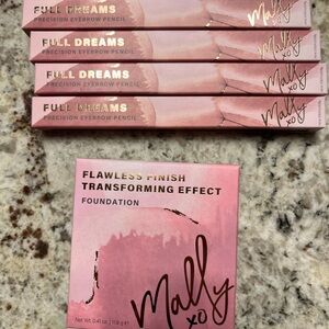 Mally Beauty Bundle - Full Dreams Precision Eyebrow Pencils & Foundation